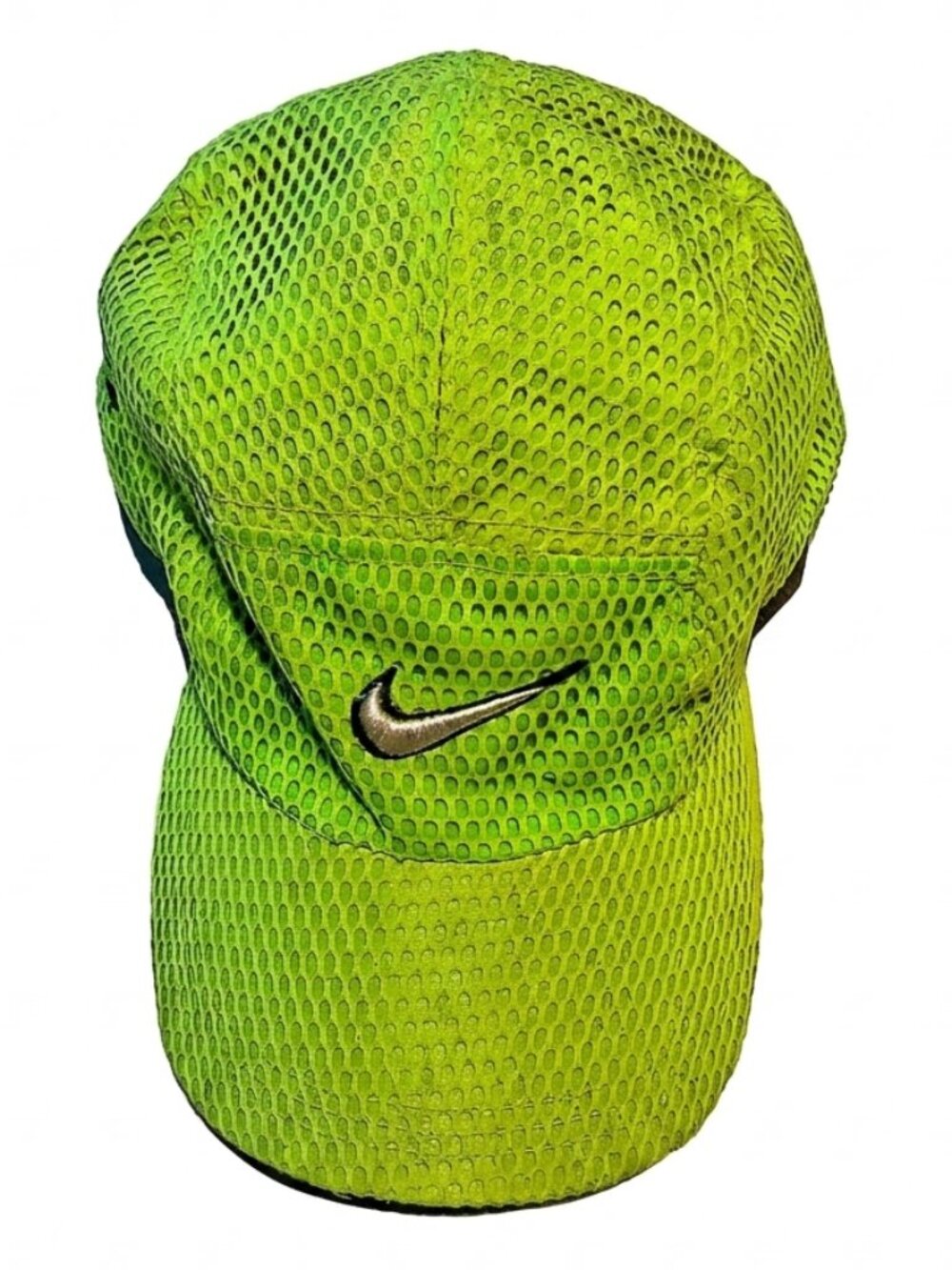 Nike Dri-FIT Daybreak Tailwind Mesh Running Hat - Neon Volt Green